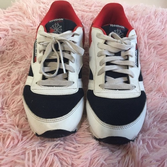Reebok Classics men’s Leather Colour Block Trainers, 5 men’s main image 4